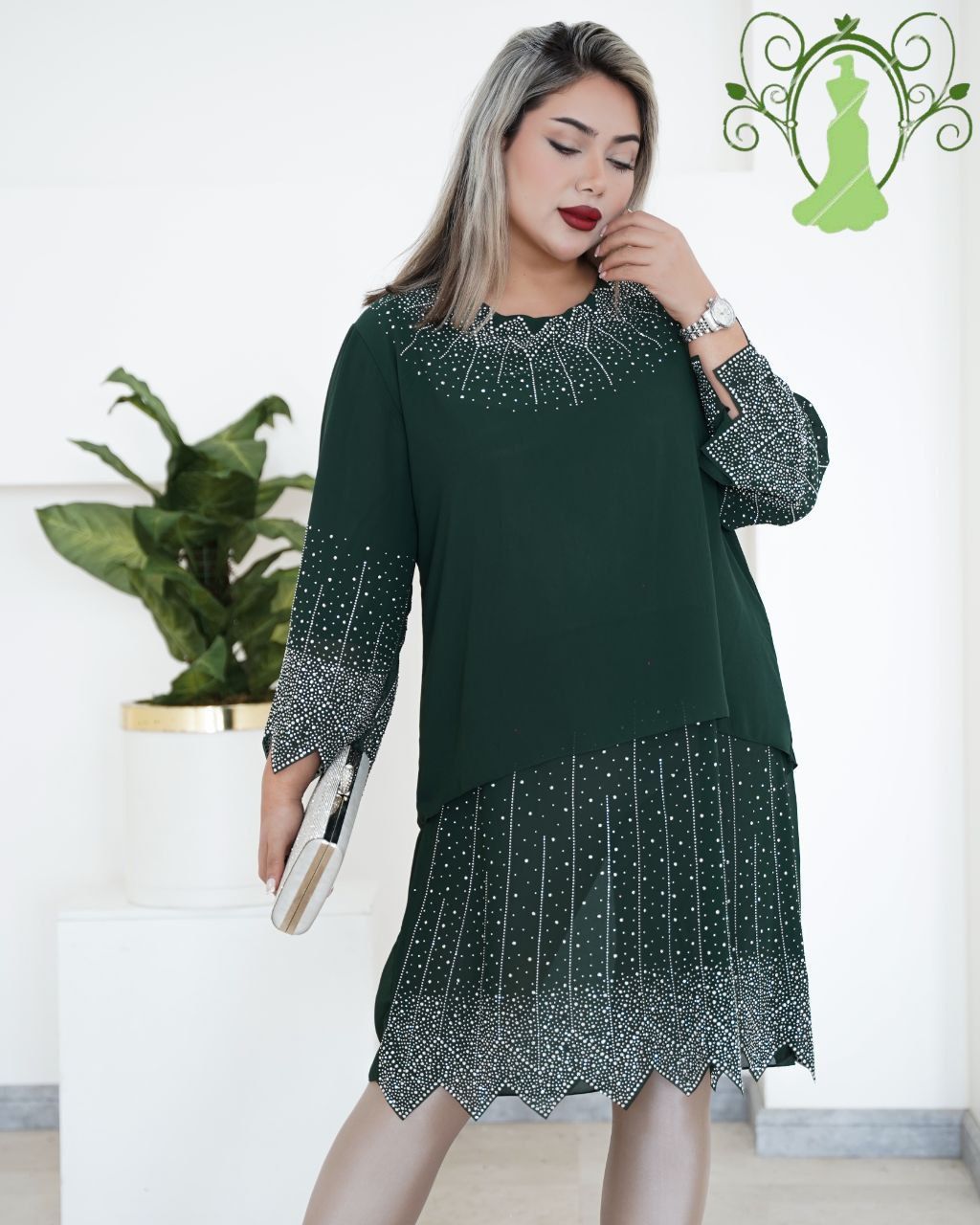 تونیک زنانه مدل شاپرک